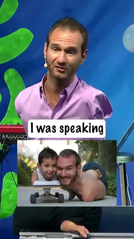 The real miracle that God has given me is the opportunity to be a light for people like Daniel. #nickvujicic #fyp #disability #hope #motivation