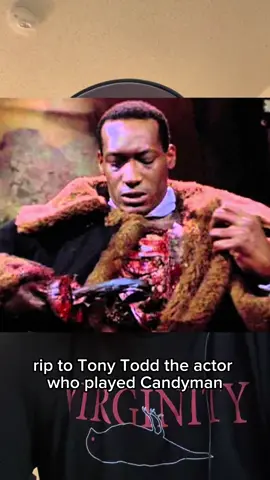 RIP th the horror icon Tony Todd who played Candyman and many more fantastic roles. Rest easy king. Here is a fun story about him making his monies worth on set dealing with bees. 
