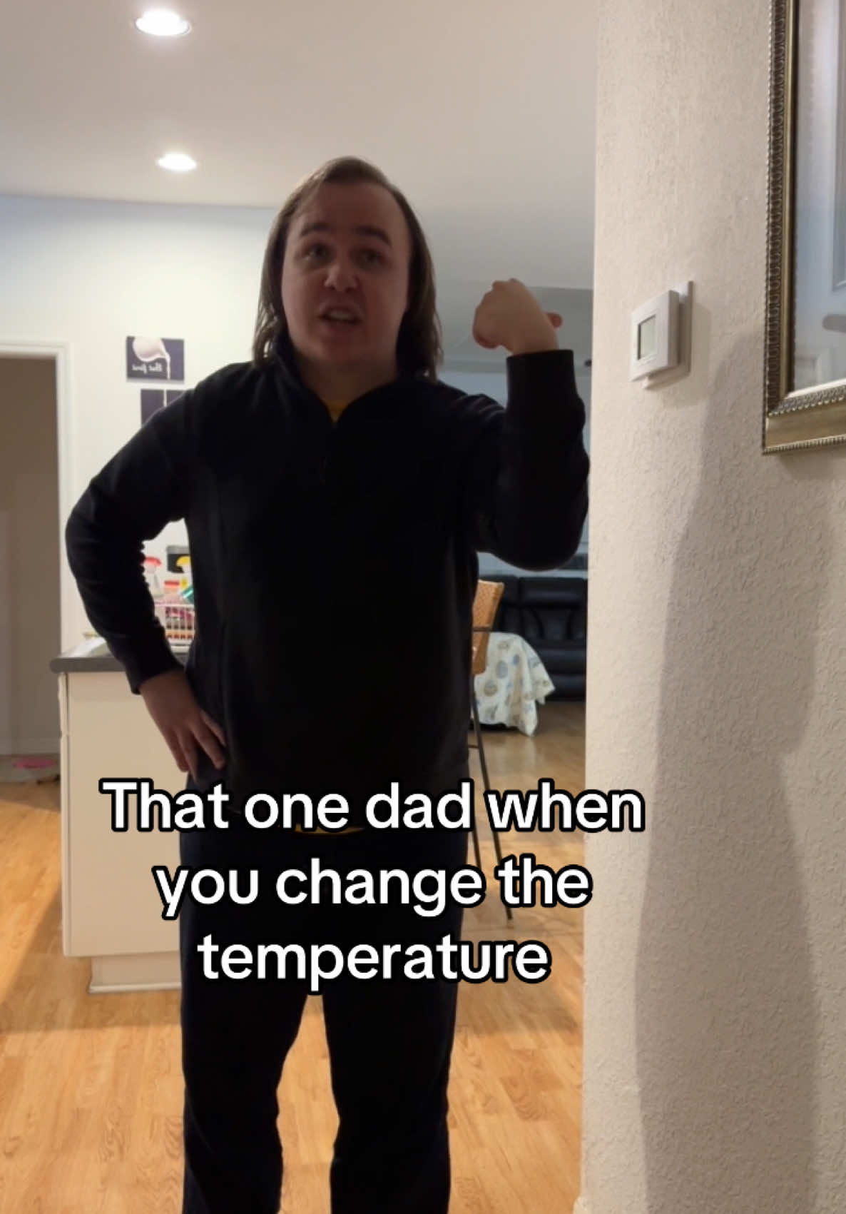It’s his thermostat. #fyp #comedy #parents #dad #skits 