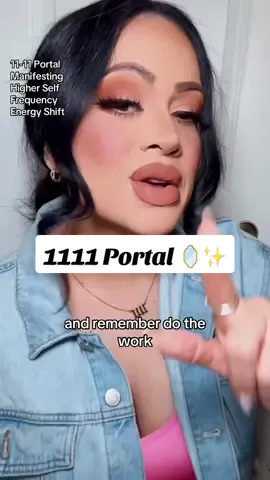 Happy 1111 Portal Onky do this to Become the most abundant and magnetic person ✨ #1111 #1111portal #1111awakening #manifesting 