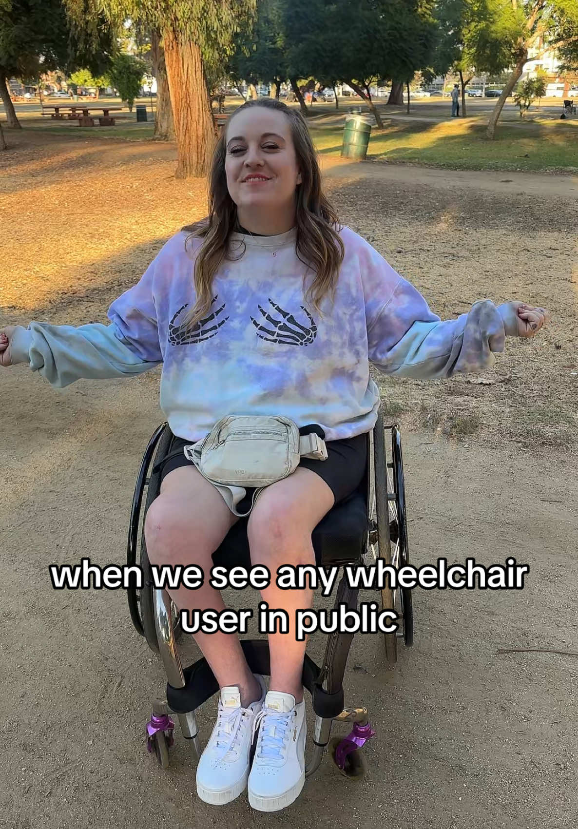 shoutout to jenn for being in our tiktok🤣🥹💗 #wheelchairuser #weallfam #disabledaf #Love #lol @Dad @Jen 🤣💗 #humor #fam 