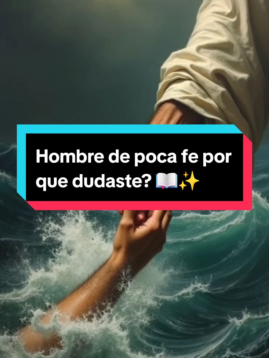 Hombre de poca fe por dudaste?. Relato de Jesús caminando sobre el agua mientras sus discípulos son testigos de lo que sucedió. Video ilustrado y narrado de Jesús.  #jesus #biblia #bible #videoscristianos #iglesia #fe #jovebescristianos #enseñanza #elsalvador #mexico🇲🇽 #usatiktok #republicadominicana🇩🇴 #honduras #nicaragua #latinostiktok 