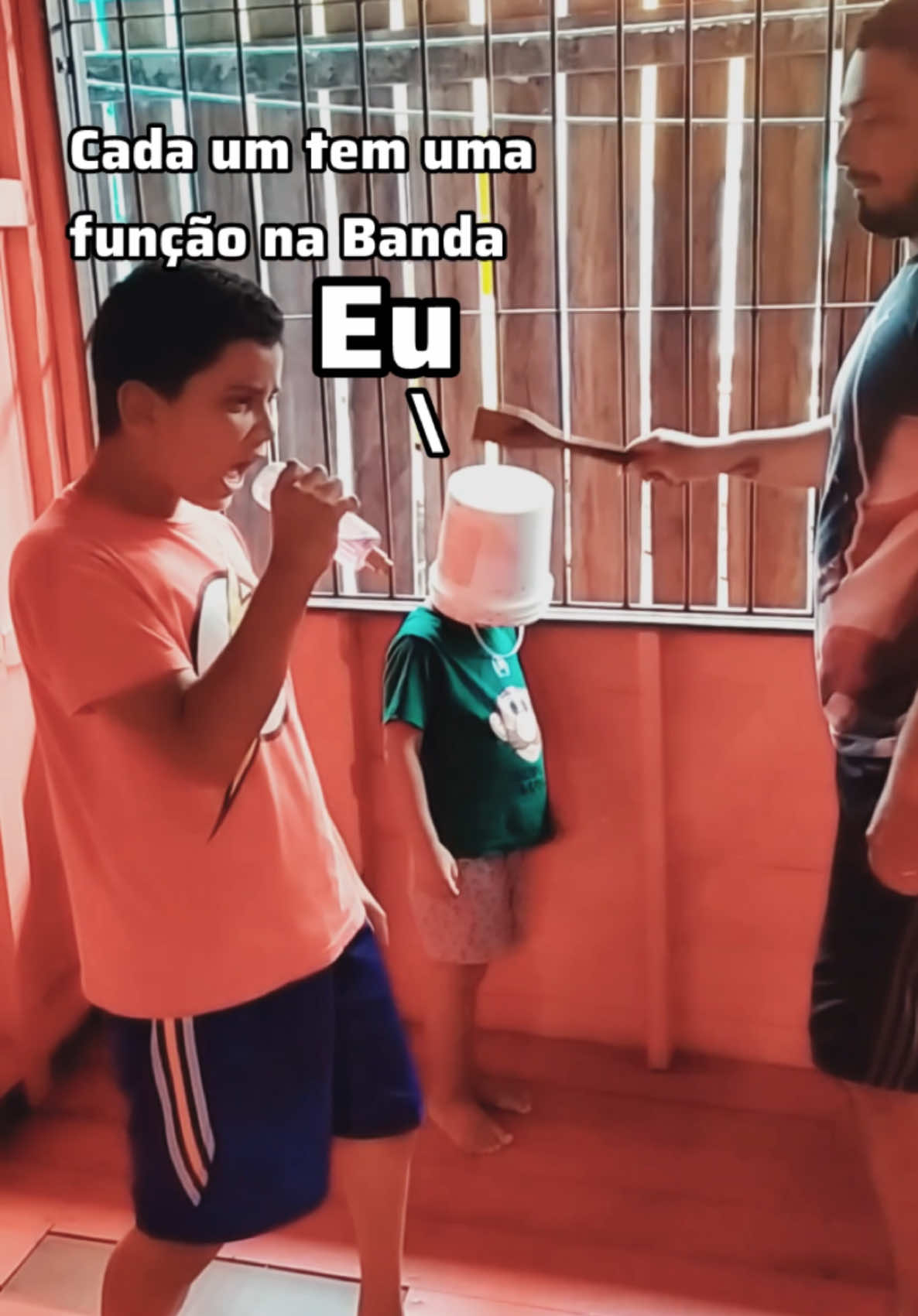 Quando o pai fica sozinho com as criancas