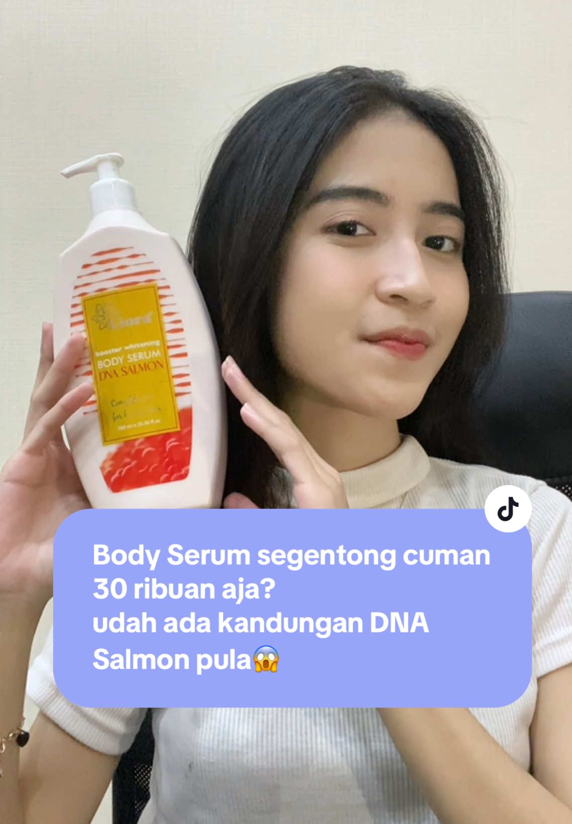 Segentong Booster Whitening Body Serum cuman 30 ribuan aja? udah ada kandungan DNA Salmon pula😱 Buruan checkout yukk💙 #LIORA #DNASalmon #DNASalmonExtract #BodySerum #BoosterWhitening #WhiteningBodySerum #Lotion #GlowingSkin #KelembutanGanda #BodySerumBrightening #BodySerumWhitening #SerumPemutih #SerumPemutihBadan #EverythingBodyCare #BodyCare #BodyCareRoutine #BodyCareProducts #EverythingBodyCare #SelfCare #LoveyourSkin #HealtySkin #BodyCareHalal #Halal