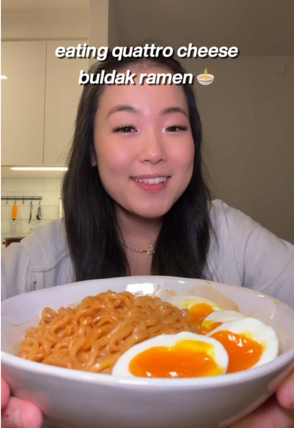 cheesy snd spicy 😛 my two fav things @globalsamyang @buldakramen #buldak #buldakramen #buldakquattrocheese #cheesyramen #ramen #ramennoodles #noodles #tryingbuldaknoodles #samyang #samyangnoodles #samyangnoodleseries #creatorsearchinsights