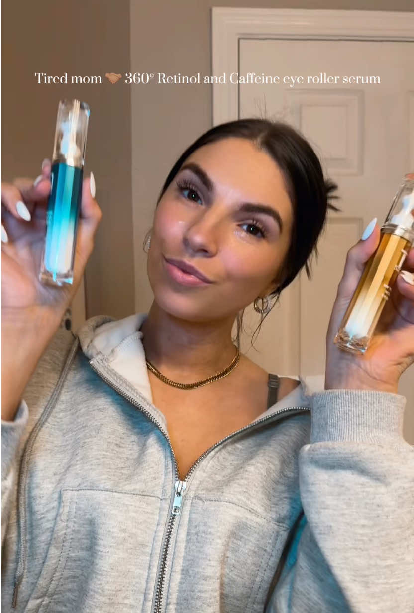Added these two, to my skincare routine! 2 for $30 rn!!  #skincare #retinol #caffeine #serum #rollerserum #ttshop #ttshopaffiliate 