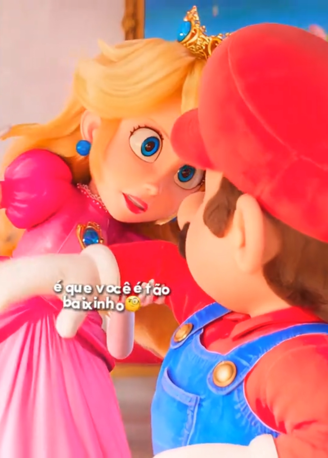 Claramente, quem precisa de salvação é ele😌 | #supermario #supermariobros #filme #mariomovie #marioandpeach #princesspeach #supermariobrosmovie #supermariobros #marioedit @Baberry 