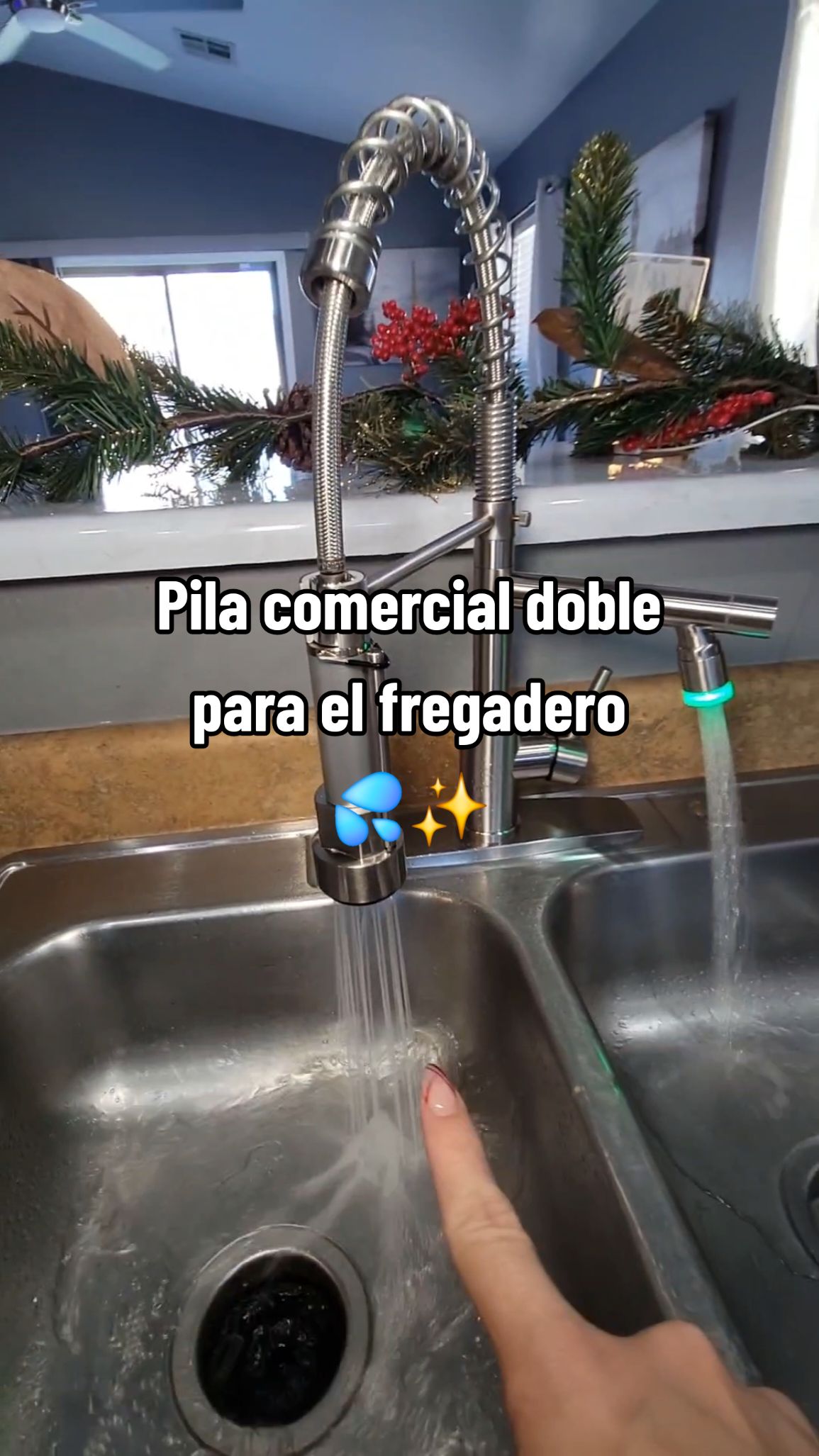 Si te toca fregar en la casa, sabes de la importancia de una buena pila y que el agua tenga presión!! Esta de @Forious es un 10 de 10! ✨️ #FORIOUS #foriousfaucet #kitchenfaucet #faucet #doublekitchenfaucet #commercialkitchenfaucet #tiktokshopblackfriday #tiktokshopcybermonday #tiktokshopholidayhaul 