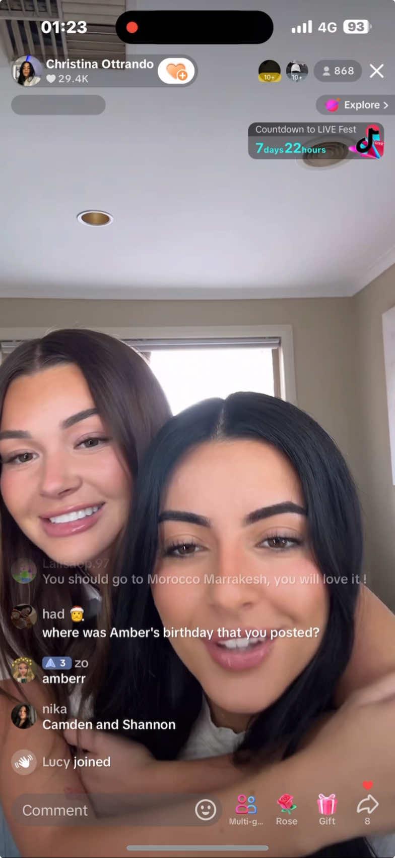 Amber & christinas live last part‼️🥲 #amberlawes #christinaottrando #wlwcouple #fyp #lgbt🌈 