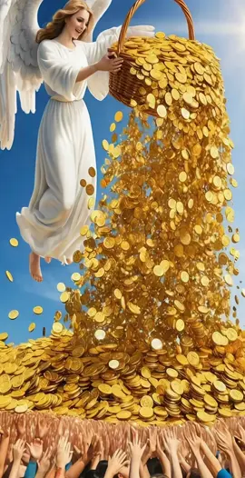 🍀Fortune Pouring Down Just for You 🍀 보는사람한테만 쏟아지는 행운        #fortune #luck #goldenBlessings #angelOfFortune #wealthShower #goldCoins #exclusiveFortune #prosperity #blessingsFromAbove #goodLuckCharm #onlyForYou #fortuneRain #success #luckyDay #heaven