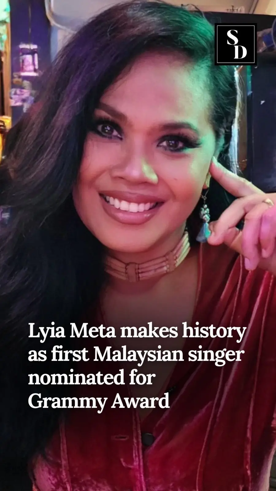 Visit www.sinardaily.my for more stories. #LyiaMeta #GrammyAward #DeltaShine #GrammyNomination #AntonioVergara #Album #Music #Collaboration #Singer #SinarDaily