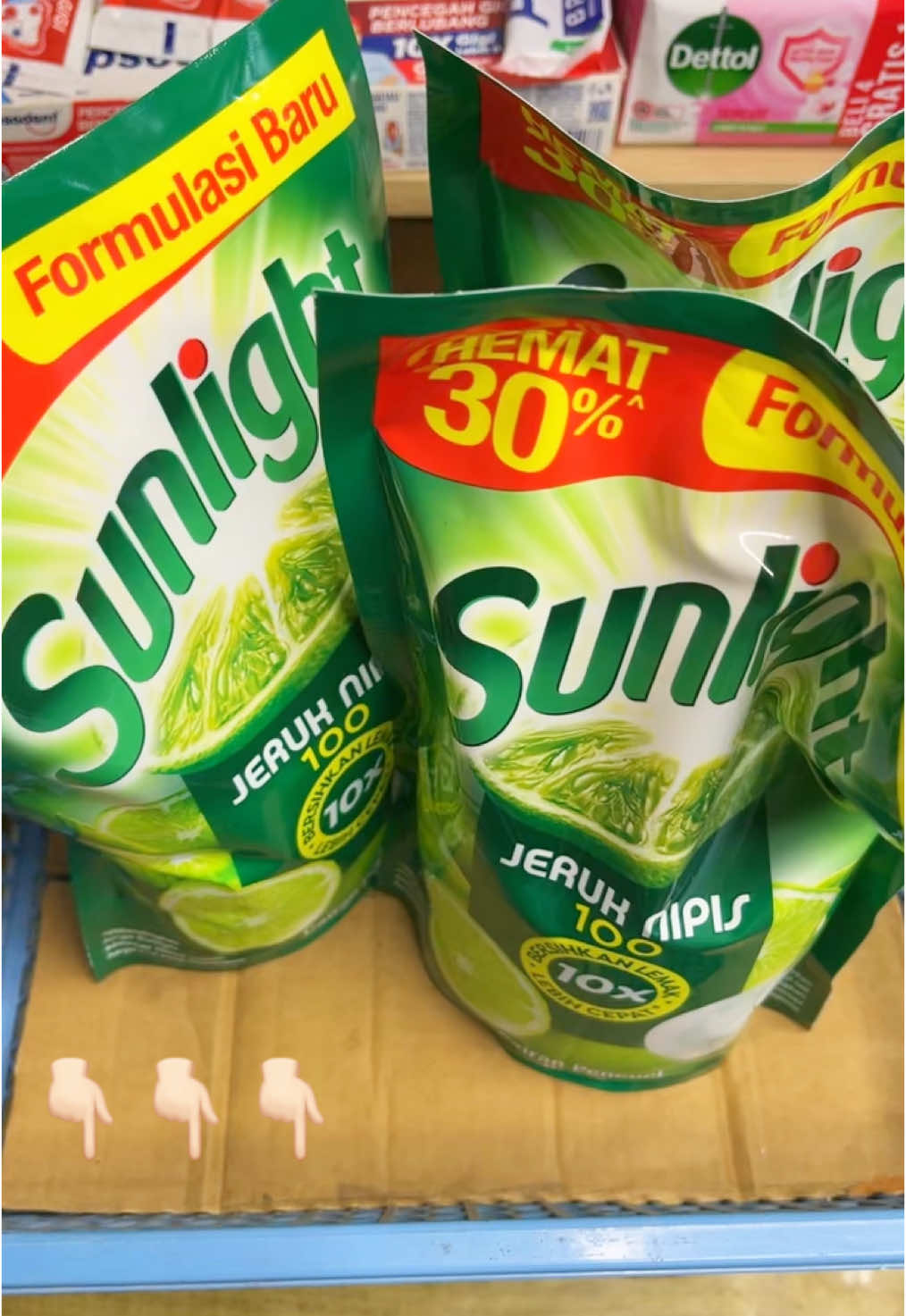 promo sunlight 30ribu dapat 3pcs ukuran besar 650ml cek keranjangku #sunlight #promosunlightbesar #promosunlight 