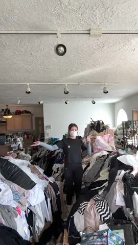 To everyone who has also gone through this unique side quest in their life . . . #hoardingdisorder #hoarding #hoardingcleanup #helpinggrandma #housecleaning #help #clothinghoard #cleaning 