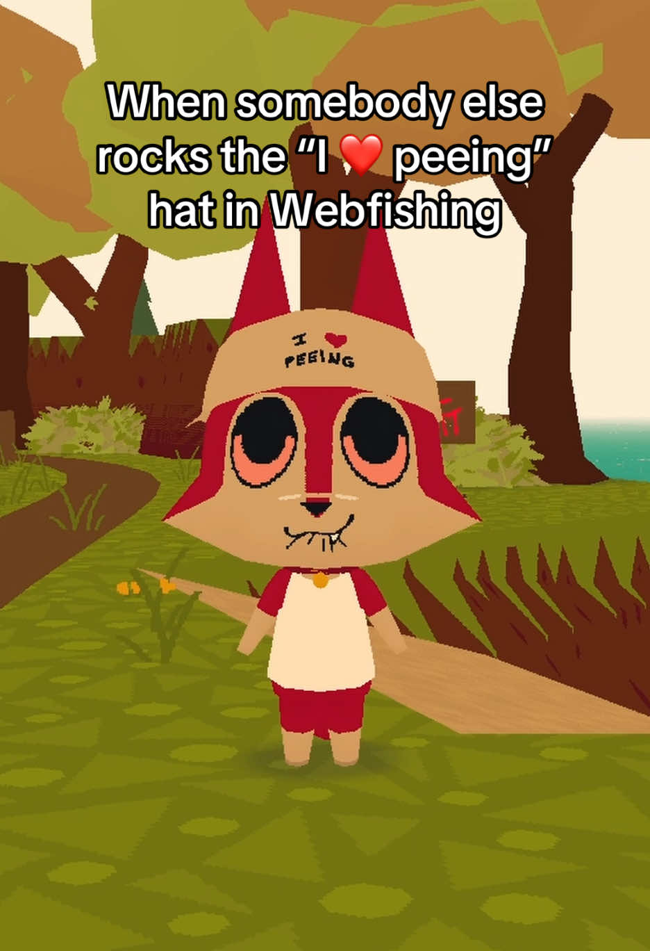 Need this hat in real life #webfishing #indiegames #fyp #funny #meme #furry #furrytiktok #furryfandom #furrycommunity 