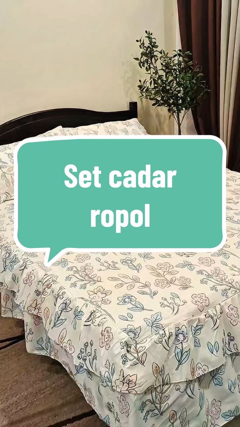 Set cadar ropol. #cadarropol #cadarropolmurah #cadarropol3in1 