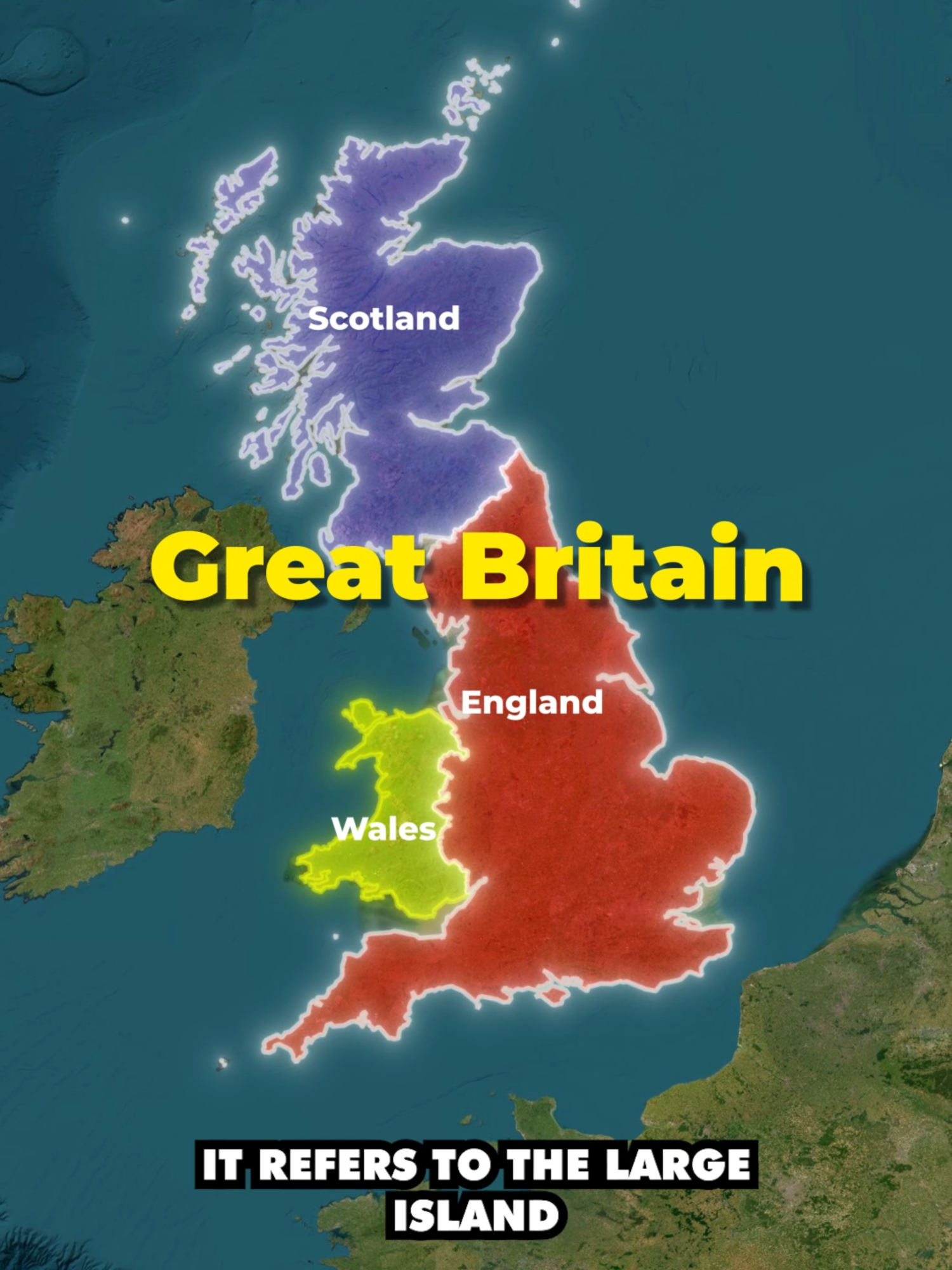 What's the Difference Between the UK, England, and Great Britain? Discover how to tell these countries apart in the British Isles! Learn more about Health Geography on our YouTube Channel: Link in Bio #england #britain #unitedkingdom #british #geo #facts #viralvideo #trending