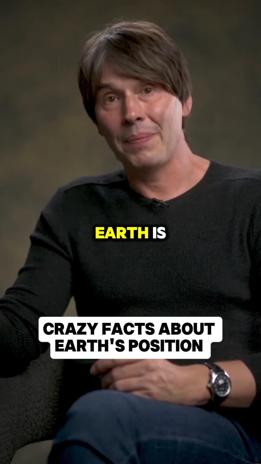 Brian Cox shares some crazy facts about Earth's position. 🤯 #briancox #science #universe #space #fyp  #tik_tok #viral_video #mars #sun #jupiter #earth 