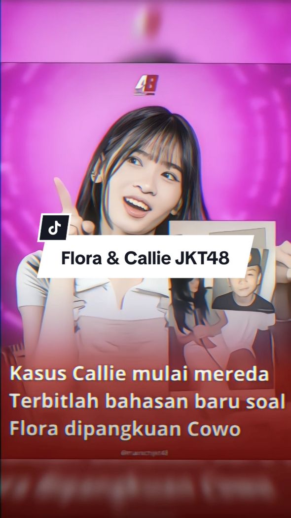 satu tambah satu = dua 😹✌🏻 #florajkt48 #calliejkt48 #jkt48newera #fyp  Preset:@Hxmzzz' 