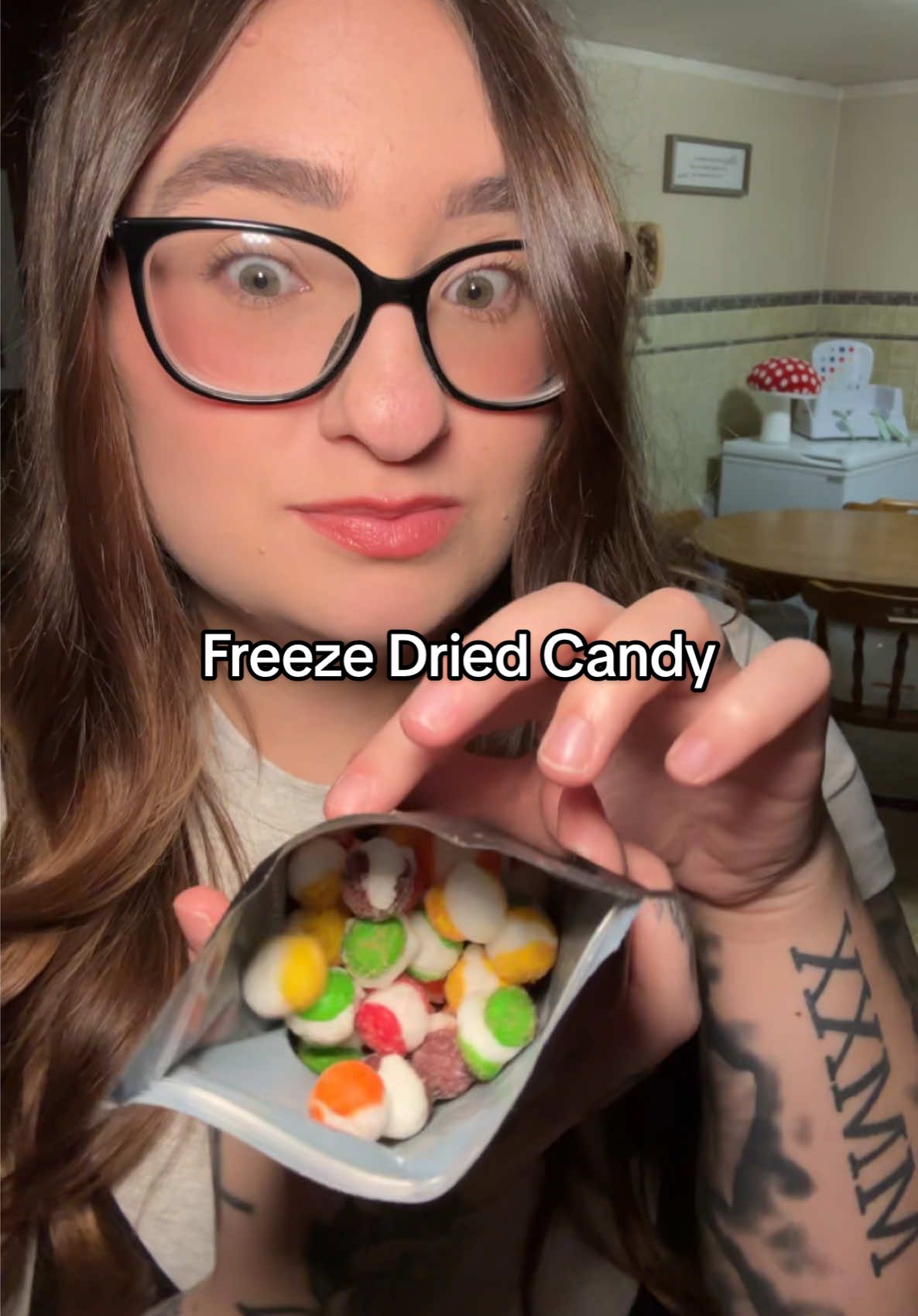 These were so good !! @G-TREATS #freezedried #freezedriedcandy #freezedriedskittles #candy #candyreview #reviews #tiktokshopfinds 