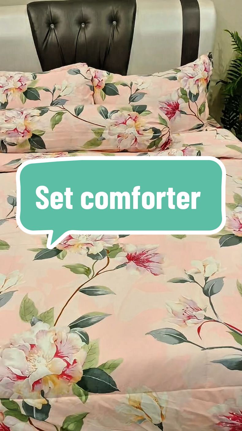 Set comforter. #setcomforter #comforterset #comfortermurah 