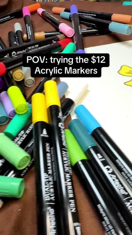 I’d say they are a win. 🙌 #acrylicpaint 