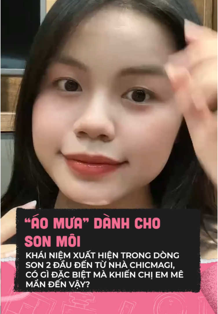 Mùa mưa phải cần em này chớ #clmedia #celebnetwork #clbeauty #hot #trending #BeautyTok #beauty #chicmagi #lipstick 