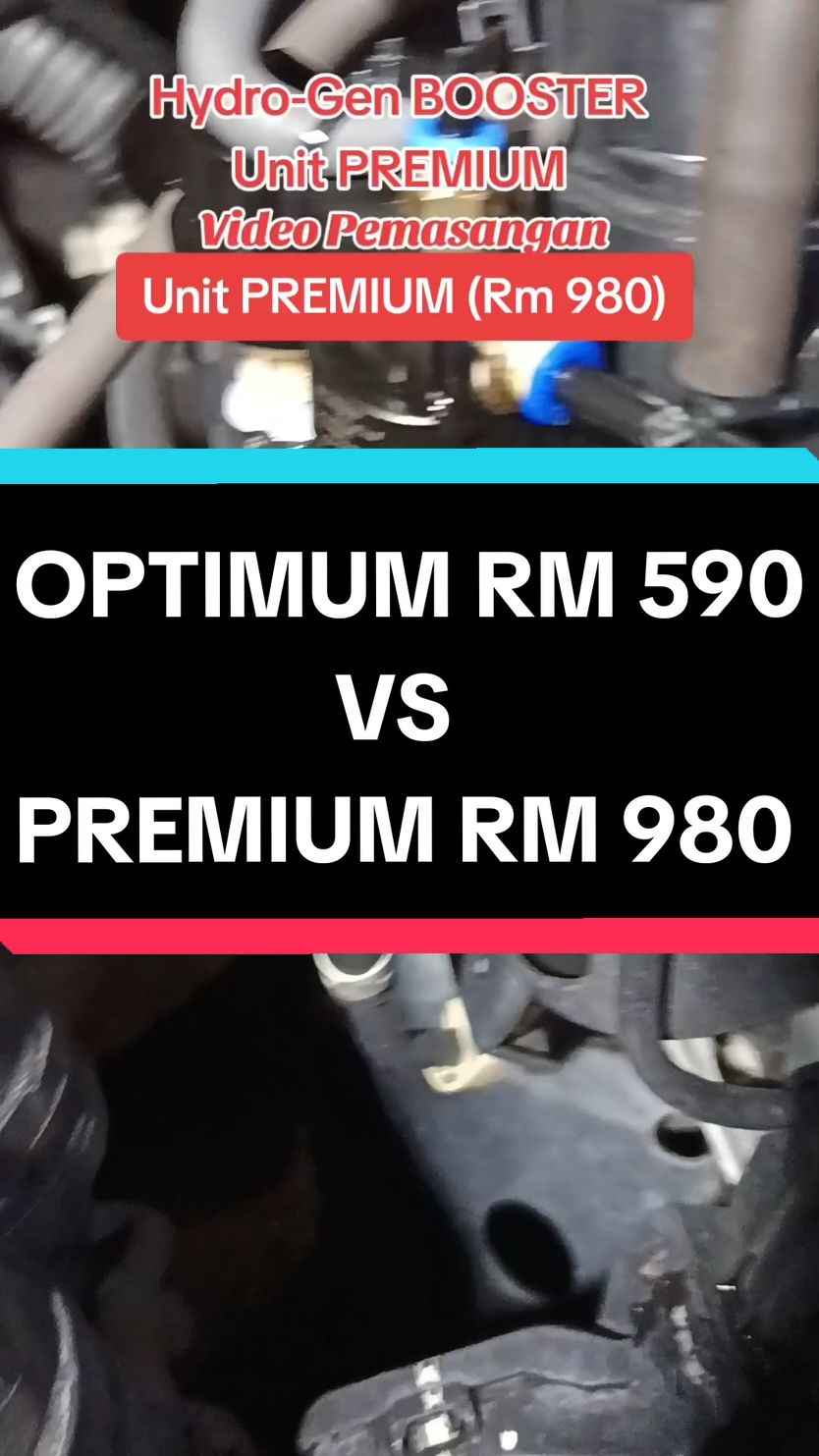 UNIT OPTIMUM RM 590                  VS UNIT PREMIUM RM 980. https://vt.tiktok.com/ZSjADdA4s/ Hydro-Gen BOOSTER (Video pemasangan Unit PREMIUM) :Hydro-Gen BOOSTER: Gas hydrogen bantu pembakaran sempurna utk petrol /diesel /ngv... Bila pembakaran sempurna power bertambah/pick up + fuel efficiency.+ CUCI KARBON ENJIN Hydro-Gen BOOSTER  1. UNIT OPTIMUM   -10 plate -ada Controler + Smart relay - RM590 (cod diy, customer pasang sendiri)  - Rm680 (Agen siap pasang) 2.Unit PREMIUM  -14 Plate -Ada Smart relay + Controller+ BUBBLER. -RM 980(Cod DIY, customer pasang sendiri) -Rm 1,070.00 (Agen siap pasang) 2. UNIT LORI -(24 plate) -Size lebar kotak generator, Sama dengan 2 x ganda dari size unit optimum  -(gas super banyak & ada Controller + Tap fuse + BUBBLER)  - RM 1,680.00 (cod diy, Customer pasang sendiri ) - RM1,800.00 (Agen siap pasang) 3,Unit MOBILE HHO ENGINE CARBON CLEANER. - (Unit besar ,40 plate, gas bapak padu,Hanya untuk buat CUCI KARBON ENJIN) -Sesuai untuk buat bisnes CUCI Karbon enjin Kereta/Lori/Bus/motosikal.(Servis Cuci Karbon hydrogen Rm99 untuk 30minit flushing.) Beli satu Kali sahaja..boleh Cuci Karbon ... beratus2 kenderaan. -Sesuai simpan satu unit Di rumah, boleh Cuci Karbon semua kenderaan ANDA. -Harga RM 2,650.00. Tik Tok 👇 https://vt.tiktok.com/ZSYTRnSJN/ Page Kami👇 https://www.facebook.com/share/p/youraFsjWgCmgsU1/?mibextid=oFDknk Hydro-Gen BOOSTER: Gas hidrogen bantu pembakaran sempurna utk petrol /diesel /ngv...  ✅Bila pembakaran sempurna power bertambah/pick up + smooth + fuel efficiency  ✅Api Hydrogen bertindak sebagai Pencuci KARBON Dalam sistem enjin....memanjangkan jangka hayat enjin. Benefits of hydrogen carbon-cleaning. ✅Smoother running engine. ✅Improved fuel efficiency. ✅Reduced maintenance costs. ✅Increased engine longevity. ✅Improved engine torque and power. ✅Lower emissions. Terima kasih... .. wasap En Mat 010-799 5228           En Azmi 011 21772174 #hydro #optimum #premium #indonesia #indonesia🇮🇩 #filipina #ebay #mudah #f #power #hydrogen #hydrogenbooster #turbo #padu #fyp 