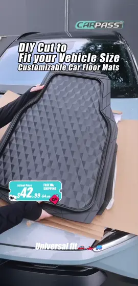 Premium Heavy Duty Car Floor Mats - Ultimate Protection for Your Vehicle! #CarPass#CarMats #CarFloorMats#RubberCarMats#UniversalCarFloorMats#SUVFloorMats #WaterproofCarMats#TrimmableCarMats#BlackCarInterior #fyp#TiktokShop #TapetesParaCarro #TikTokShopBackToSchool#fyp#BlackFridayDeals  