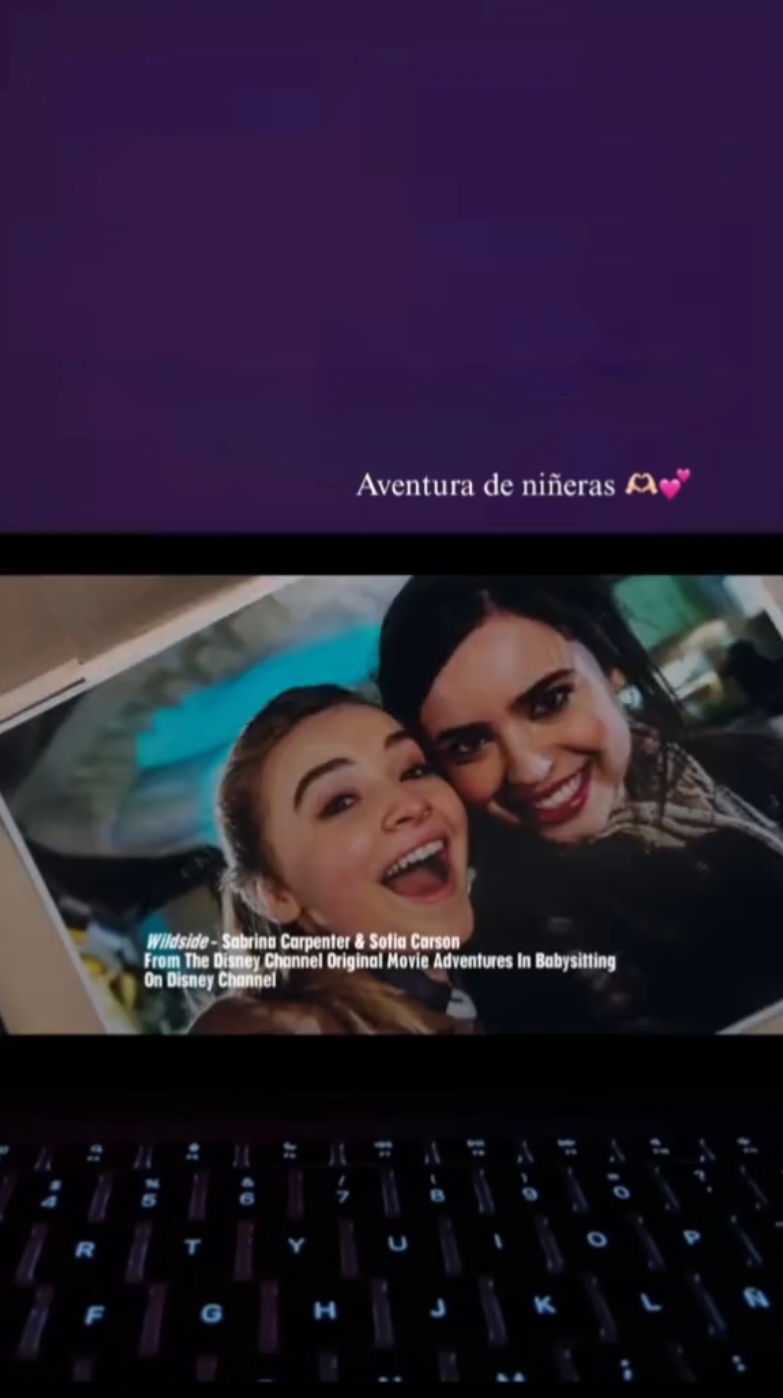 #parati #viralllllll #greenscreen #fyp #foryouu #infancia #adventuresinbabysitting #disney #sofiacarson #sabrinacarpenter #movie #recommendations #recuerdos #moments 