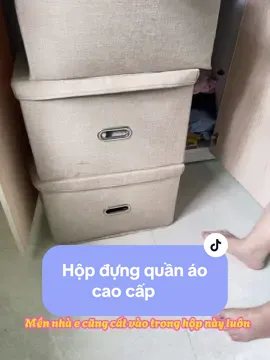 Hộp đựng quần áo, chăn màn#hopdungquanao #hopdungquanaocaocap #hopdungquanaoconap #bahoangflopreview 