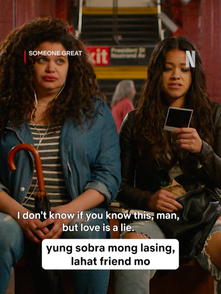 me: di ako extroverted eh also me:    #SomeoneGreat #GinaRodriguez #RomCom #Dating