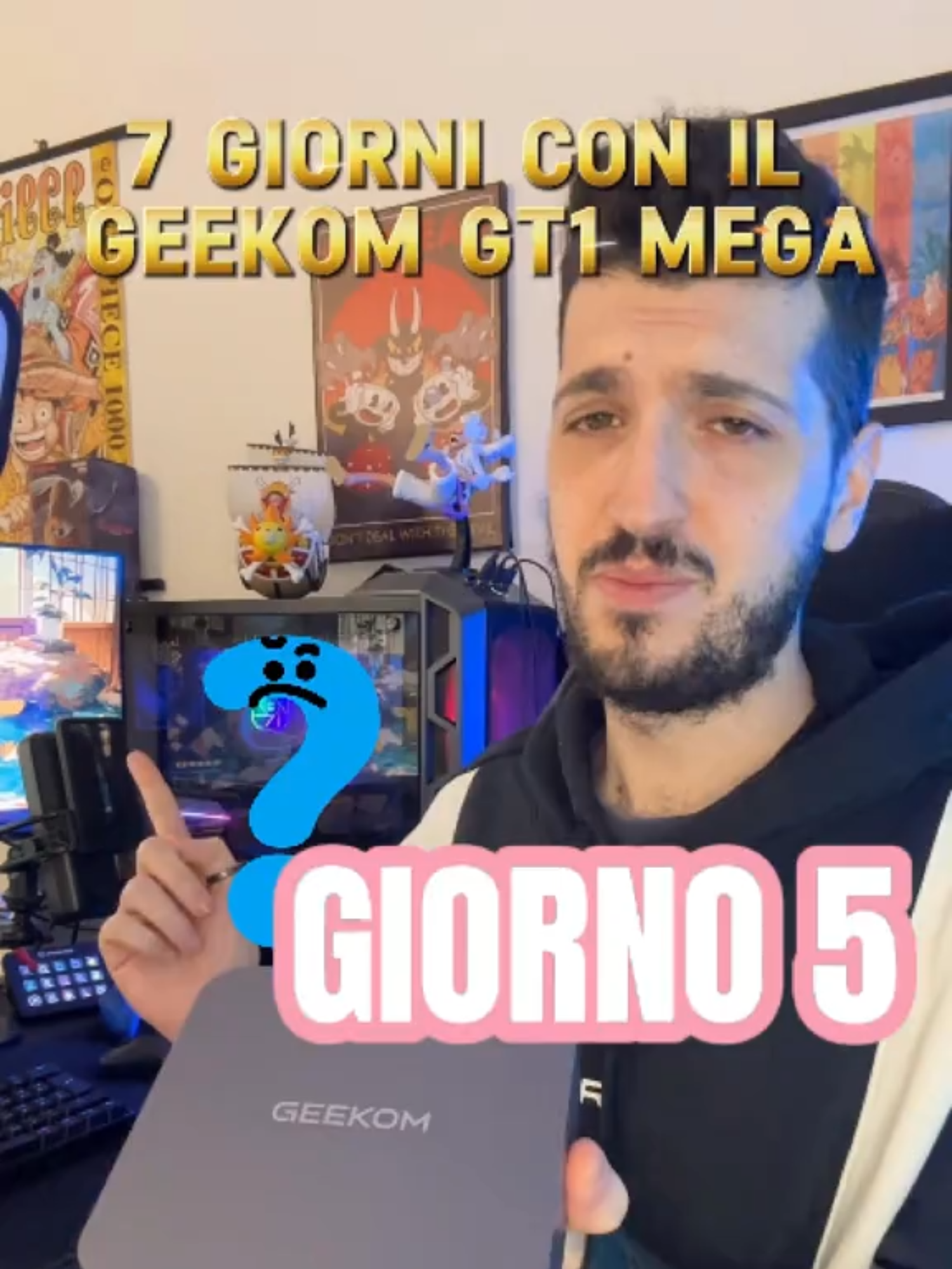 @rogerplaystv, è al quinto giorno della sfida GEEKOM 7 giorni con il GT1 Mega come suo PC personale! 🚀 🖥️ Guarda @rogerplaystv mentre ci mostra come il nostro Mini PC GT1 Mega ha potenziato la sua settimana come creatore e gamer. Se ti stai chiedendo come questo potente ed elegante Mini PC può rivoluzionare la tua vita digitale, non perderti questo video! 💻🎥 👀 Segui @GEEKOM.Italia per rimanere aggiornato su tutti i nostri prodotti e novità. Non perderti il prossimo video di @rogerplaystv! #GEEKOM #GT1Mega #MiniPC #TikTokItaly #VitaDigitale #Creatore #Gamer #Sfida7Giorni #Macmini #tiktokmusic