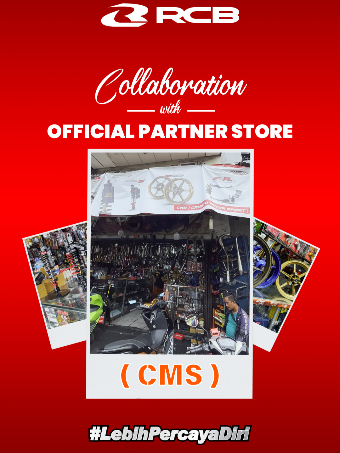 ! RCB Visit Toko CMS - Cahaya Motor Sport ! . . Haii RCB Lovers, gak ada bosennya MINBOY rekomendasiin buat kalian Toko-toko rekanan kita yang tersebar di Jakarta nihh, Salah satunya ada CMS - Cahaya Motor Sport. . . Rekanan kita yang satu ini sudah bergabung sejak tahun 2017, nahh jadi siapa tau kalian bisa nemuin part RCB yang langka-langka disini. yuk langsung datengin CMS-Cahaya Motor Sport!!! #rcb #RCB #VisitStore #rcbindonesia #rcb_official_indonesia #PakaiRCBLebihPercayaDiri