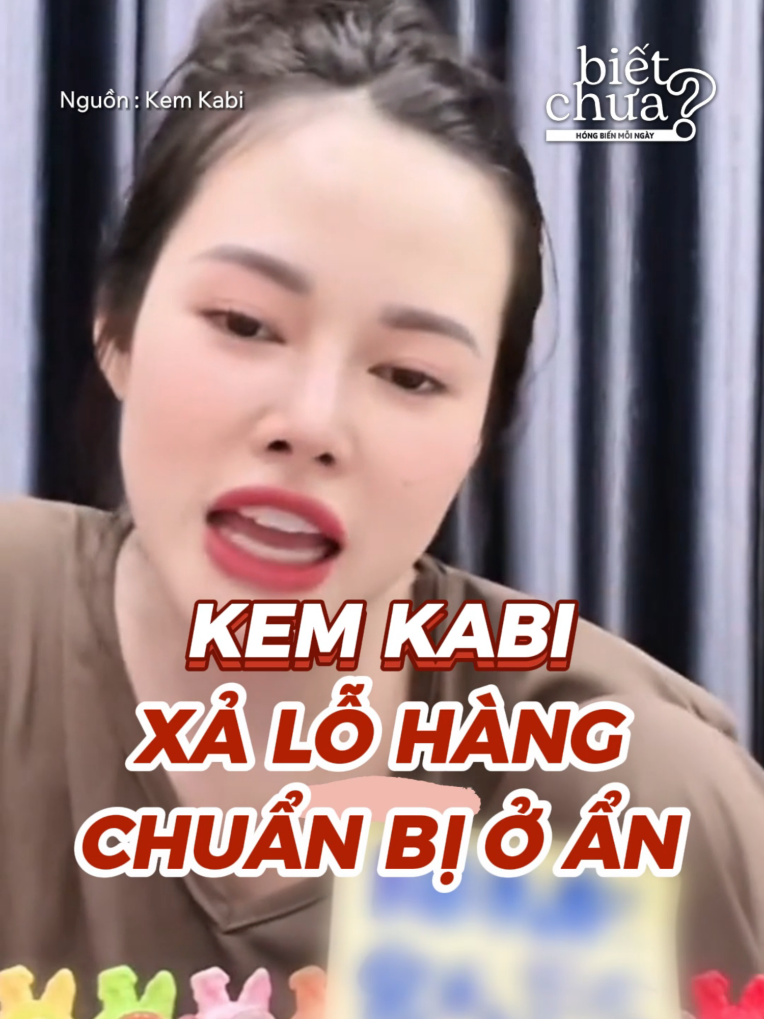 Kem Kabi livestream xả lỗ hàng để ở ẩn 1 thời gian sau drama với Nam Em CĐM kiểu: tự dưng chị hiền quá không có quen #yan #yanbietchua #bietchua #tiktokxuhuong #tiktok #xuhuongtiktok #tiktokgiaitri #kemkabi #namem