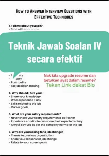 Nak kita bantu upgrade resume bole tekan link dekat bio tau! #resume #atsfriendlyresume #atsresume 