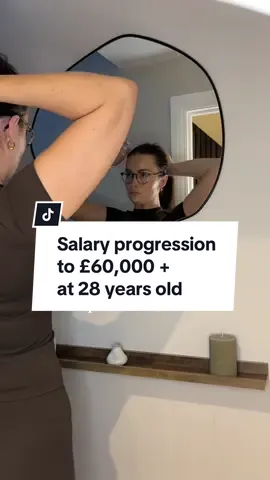 Salary progression and job titles as a 28 year old who earns over £60,000 💸✨ #career #salaryprogression #salary #cta #aca #tax 