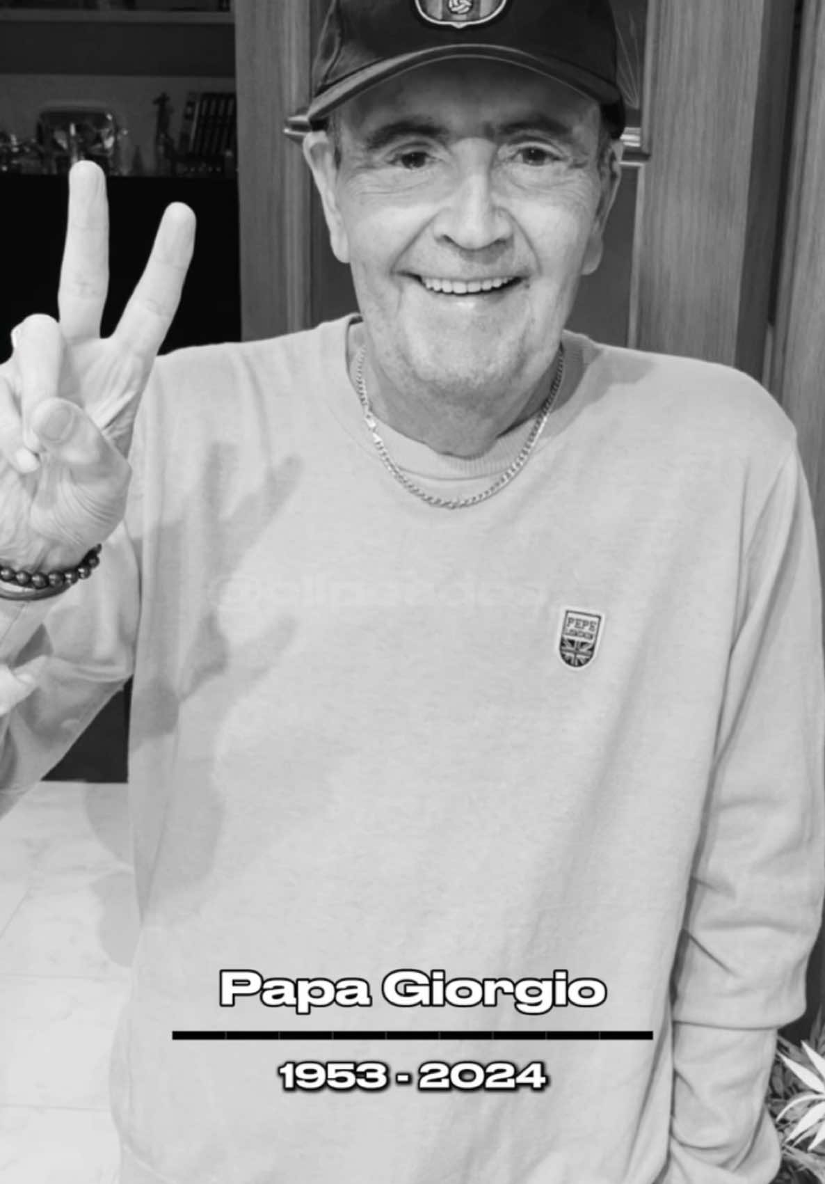 Un abrazo enorme Papa Giorgio, gracias por tanto. 🫡❤️ #papagiorgio #jordiwild #auronplay 