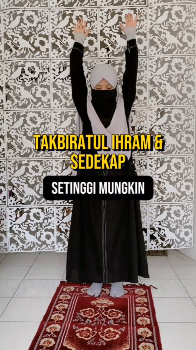 Takbiratul Ihram dan Sedekap Yang Benar Kali ini videonya agak serius ya. 🙂‍↔️