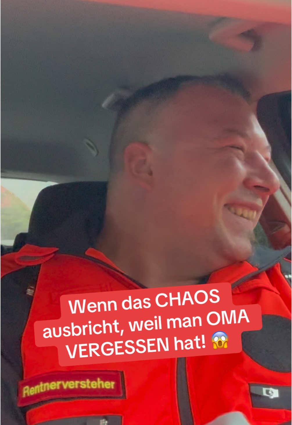 Wenn DAS CHAOS ausbricht, weil man OMA VERGESSEN hat! Man kann mal etwas vergessen, das ist ganz normal. DAS zu vergessen war allerdings ganz und gar nicht gut und das CHAOS ist ausgebrochen! -- #NOTFALL #Chaos #Patient #Oma #Patientin #Rettungswache #ZurWache #Rettungsdienst #BlaulichtImKopf #BiK #AusDemLebenEinesNotfallsanitäters #Blaulicht #Blaulichtmilieu #Rettungsdienstleben #Rettungswagen #Notfallsanitäter #Rettungsassistent #Rettungssanitäter #Notarzt #Retterherz #Retterherzen  #Nachtdienst #Feuerwehr #Polizei #Notfall #Notfalleinsatz #EinGanzNormalerTagImRettungsdienst #DerSievi 