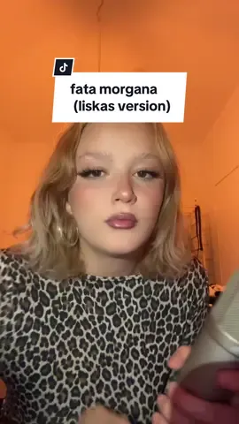 Fata Morgana (liskas version) @ninachuba ✨🤝🏼 #fatamorgana #ninachuba #cover #vater #liska #xybca #fyp #foryou #goviral 