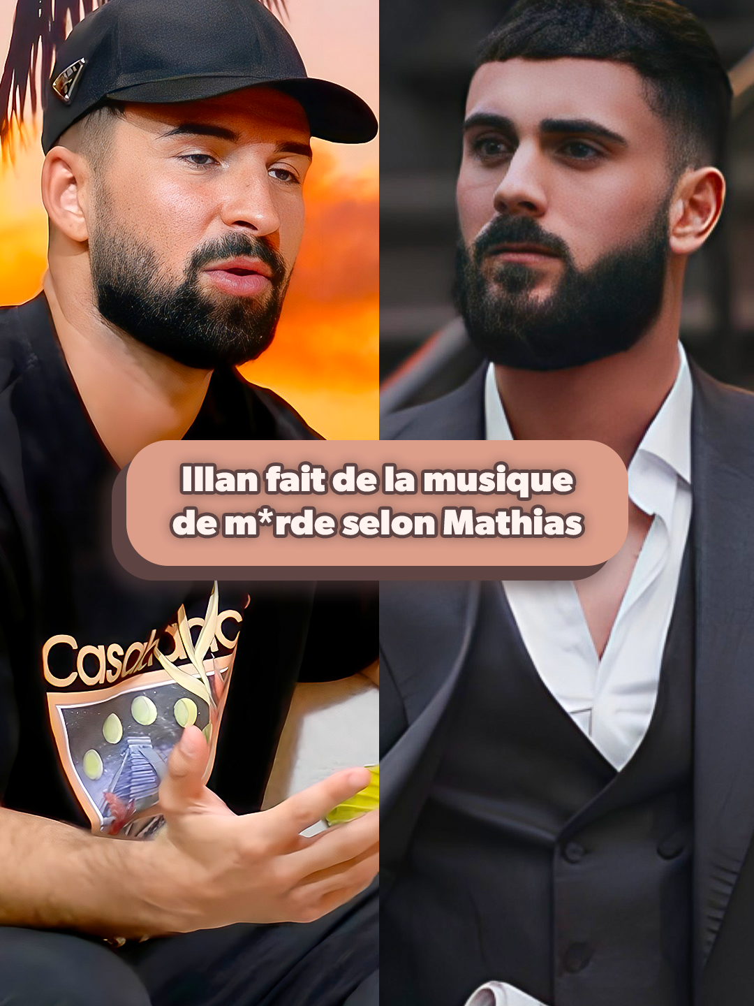 Mathias tacle Illan sur sa musique 😰 #illancto #interview #samzirah