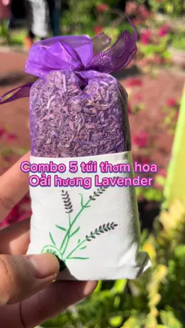 Combo 5 Túi Thơm Hoa Oải Hương #hinhin #mebimsua #tuithomhoalavender 