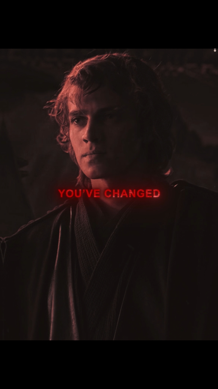 You've changed || #anakinskywalker #anakinskywalkeredit #starwars #fyp 