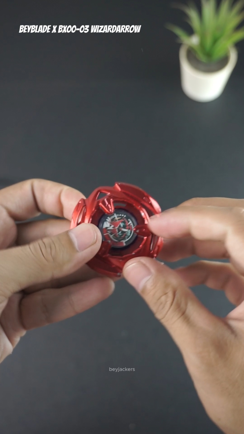 Beyblade X BX00-03 WIZARDARROW #Beyblade #BeybladeX #BeybladeBrush #beyjackers #fyp #Gansing #Gangsing