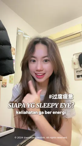 yang punya sleepy eye absen dulu 🙋🏻‍♀️ #fyp #douyin #beautyhacks #makeuphacks #beauty 