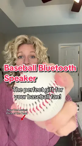 This Baseball bluetooth speaker is a great gift for your baseball fan! #baseballspeaker #baseball #baseballfan #bluetoothspeaker #christmasgiftideas #TikTokShopBlackFriday #GiftIdeas #TikTokShopCyberMonday #tiktokshopholidayhaul 