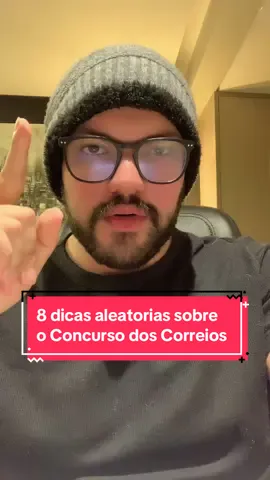 8 dicas aleatórias sobre o Concurso dos Correios #concursocorreios #correios2024 #concursodoscorreios #concursodoscorreios2024 #concursonivelmedio 