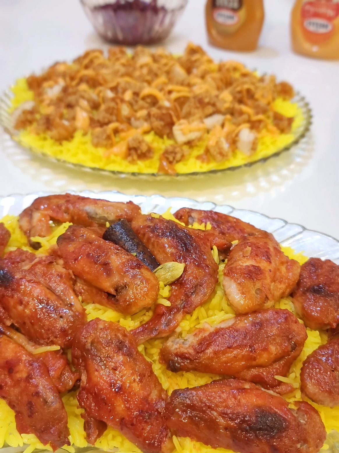 ريزو 😋 آجنحه مشويه 🫠  طعم ولآ غلطه 👌🏻 #الطبخ_لعبتي_وملعبي 