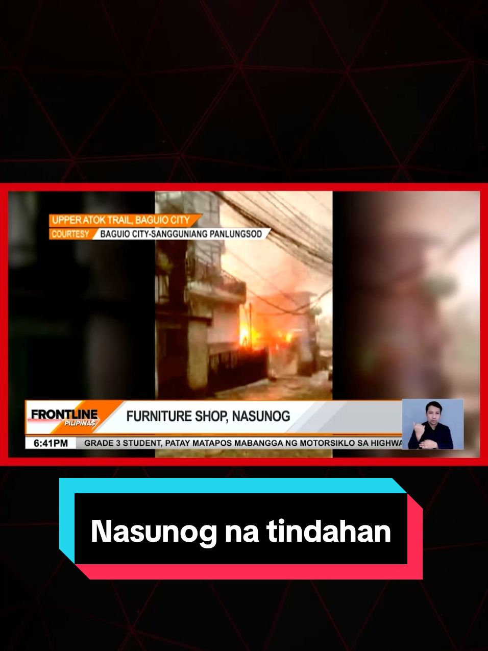 Hindi nga hinagupit ng bagyo pero nasunugan naman ang isang tindahan sa Baguio City. Sa tindi ng usok, kinailangang magsuot ng breathing apparatus ang mga bumbero. #News5 #FrontlinePilipinas #NewsPH #SocialNewsPH 