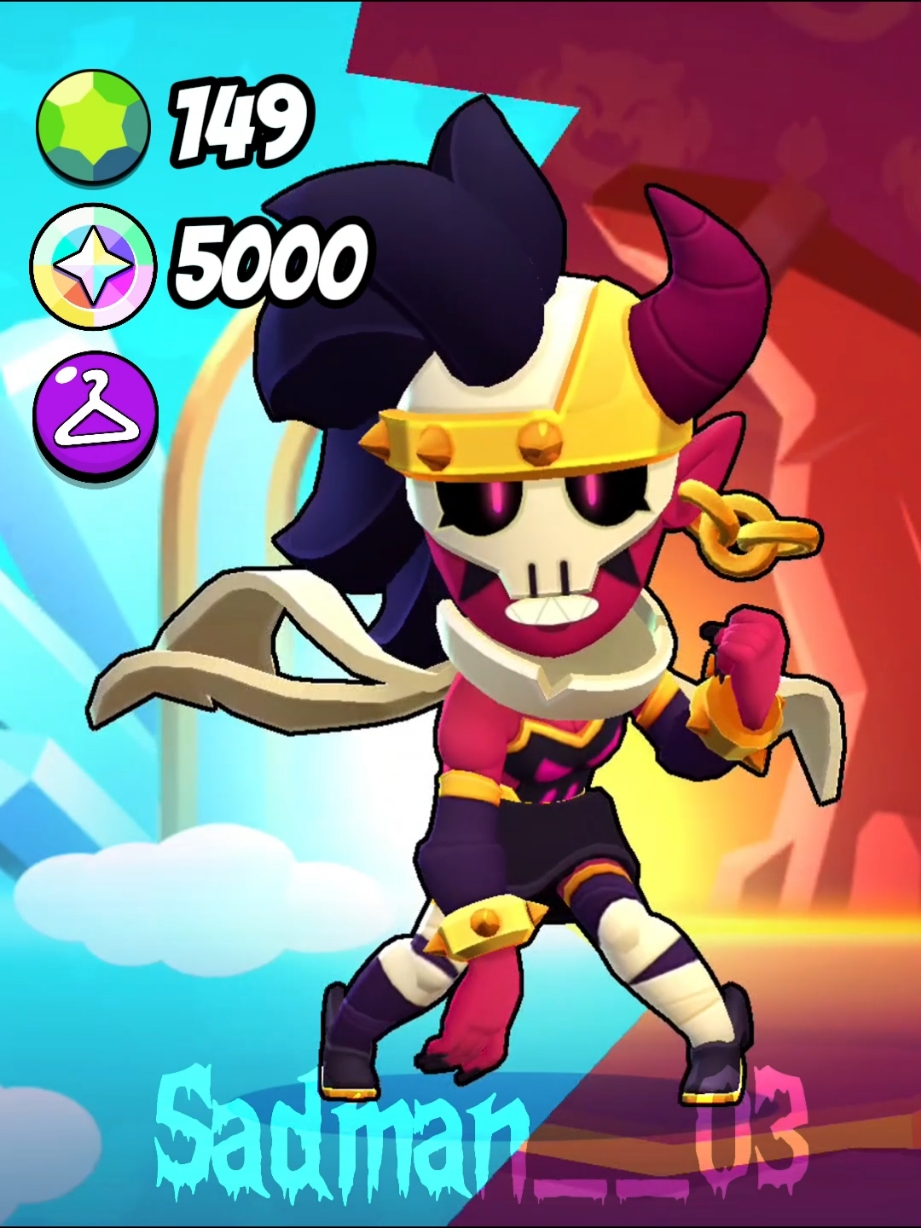 Emz Demoniaca 👹❣#brawlstarstiktok #brawlstarsgame #skins #noviembre #viral_video #parati 